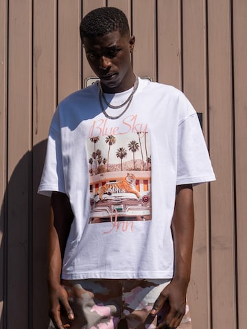 BLUE SKY INN Shirt 'Tiger' in White