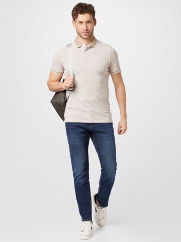 JACK & JONES - Camisa 'Paulos' em bege