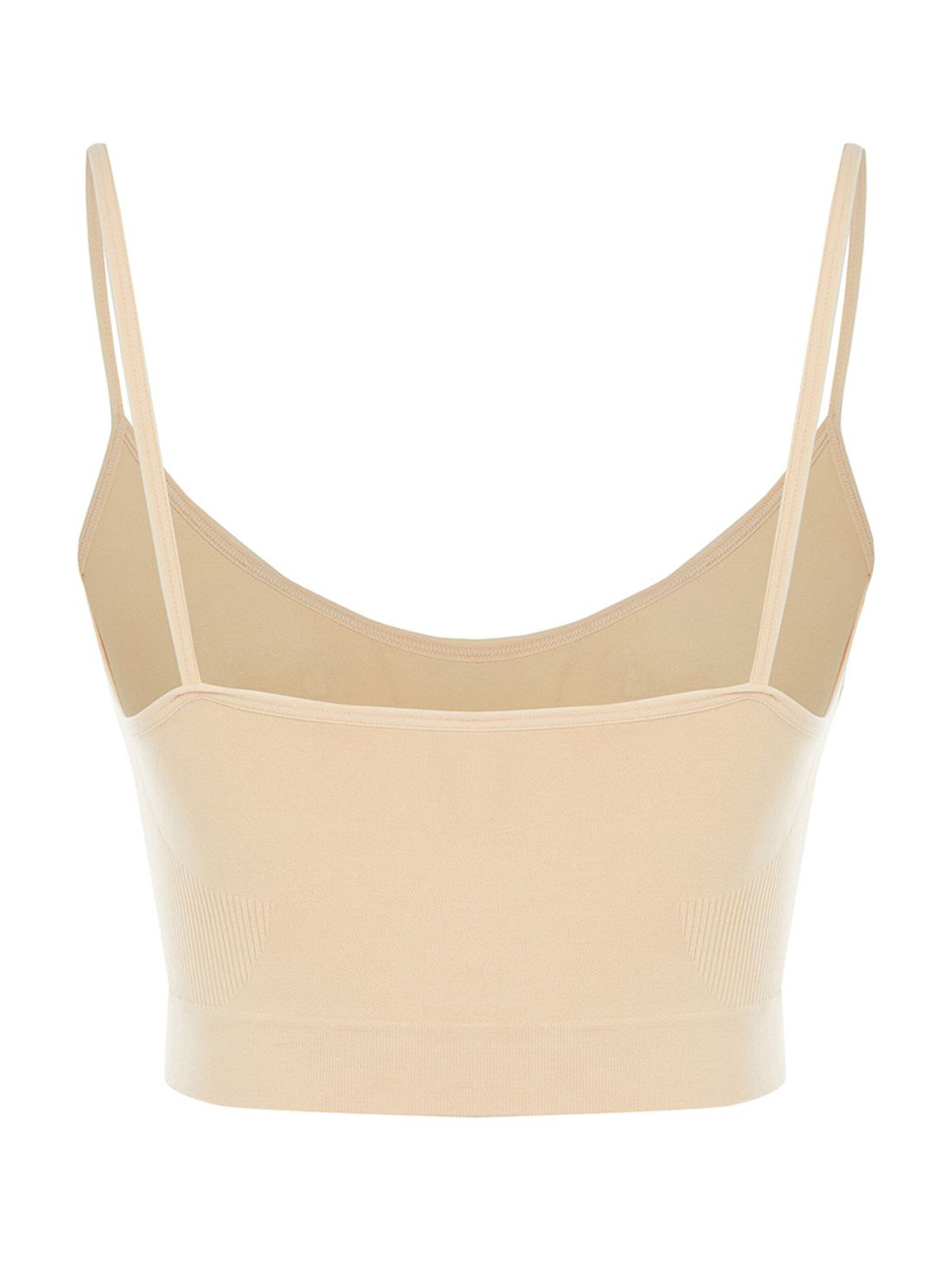 Bustier Soutien-gorge Trendyol en beige