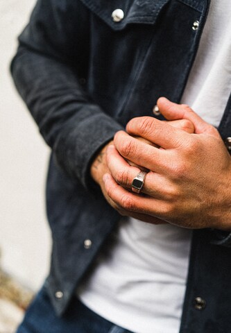 Haze&Glory Ring 'Firestarter' in Silber: Vorderseite