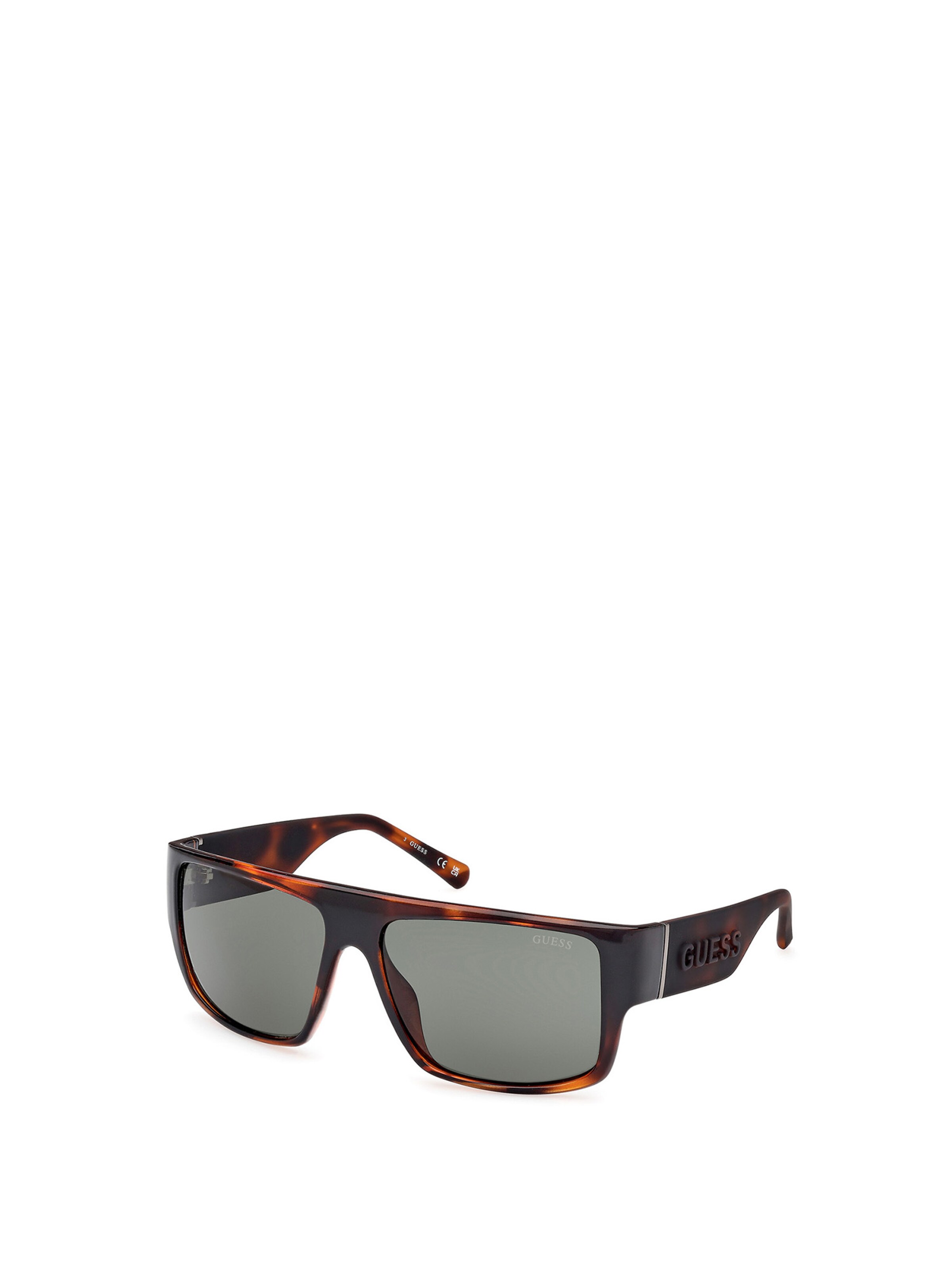 GUESS Sunglasses in Brown: front