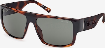 Occhiali da sole di GUESS in marrone: frontale