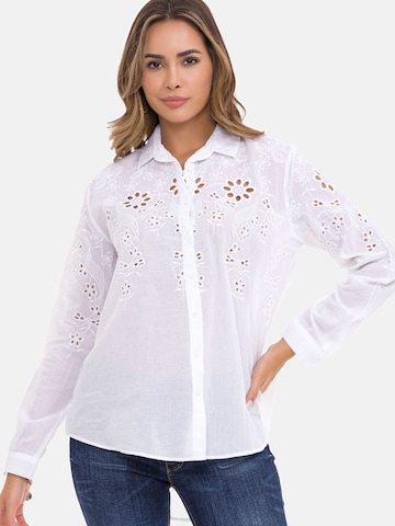 CIPO & BAXX Blouse in Wit