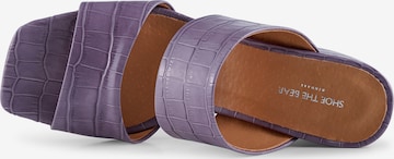 Shoe The Bear Mules 'RUNA' in Purple