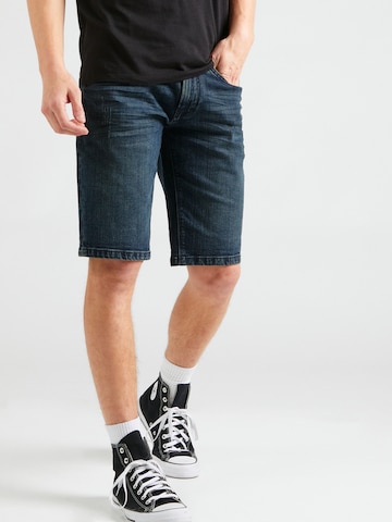 INDICODE JEANS Regular Shorts 'Kaden' in Blau: predná strana