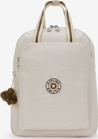 smėlio KIPLING Kuprinė 'Kazuki': priekis