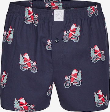 Boxers ' X-Mas Motive ' MG-1 en bleu