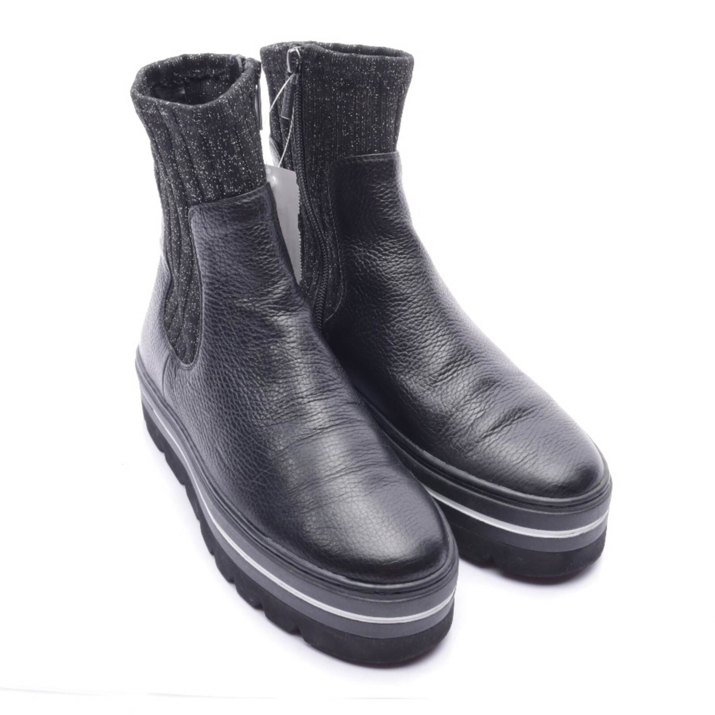 STEFFEN SCHRAUT Stiefeletten 38 in Schwarz: Vorderseite