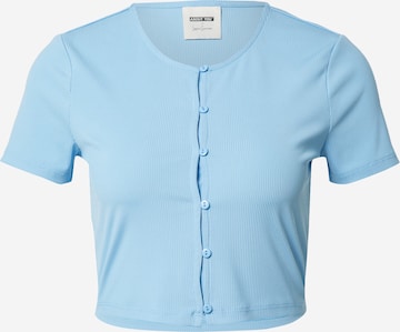 ABOUT YOU x Laura Giurcanu Shirt 'Ina' in Blue: front