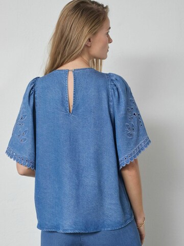 Top ' TellyCC ' di co'couture in blu