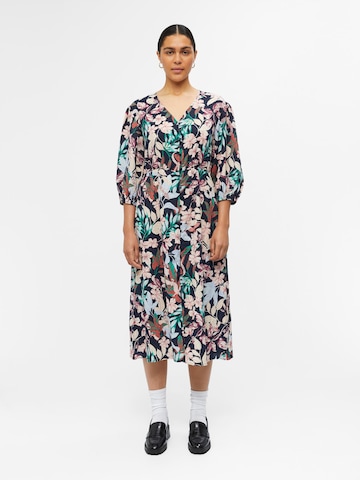 OBJECT Shirt Dress 'PARIS' in Mixed colors: front