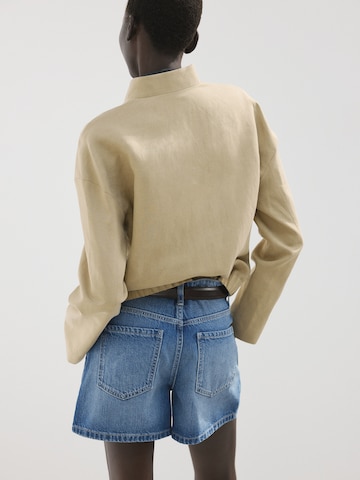 MANGO Ohlapna forma Kavbojke 'ZOEY' | modra barva