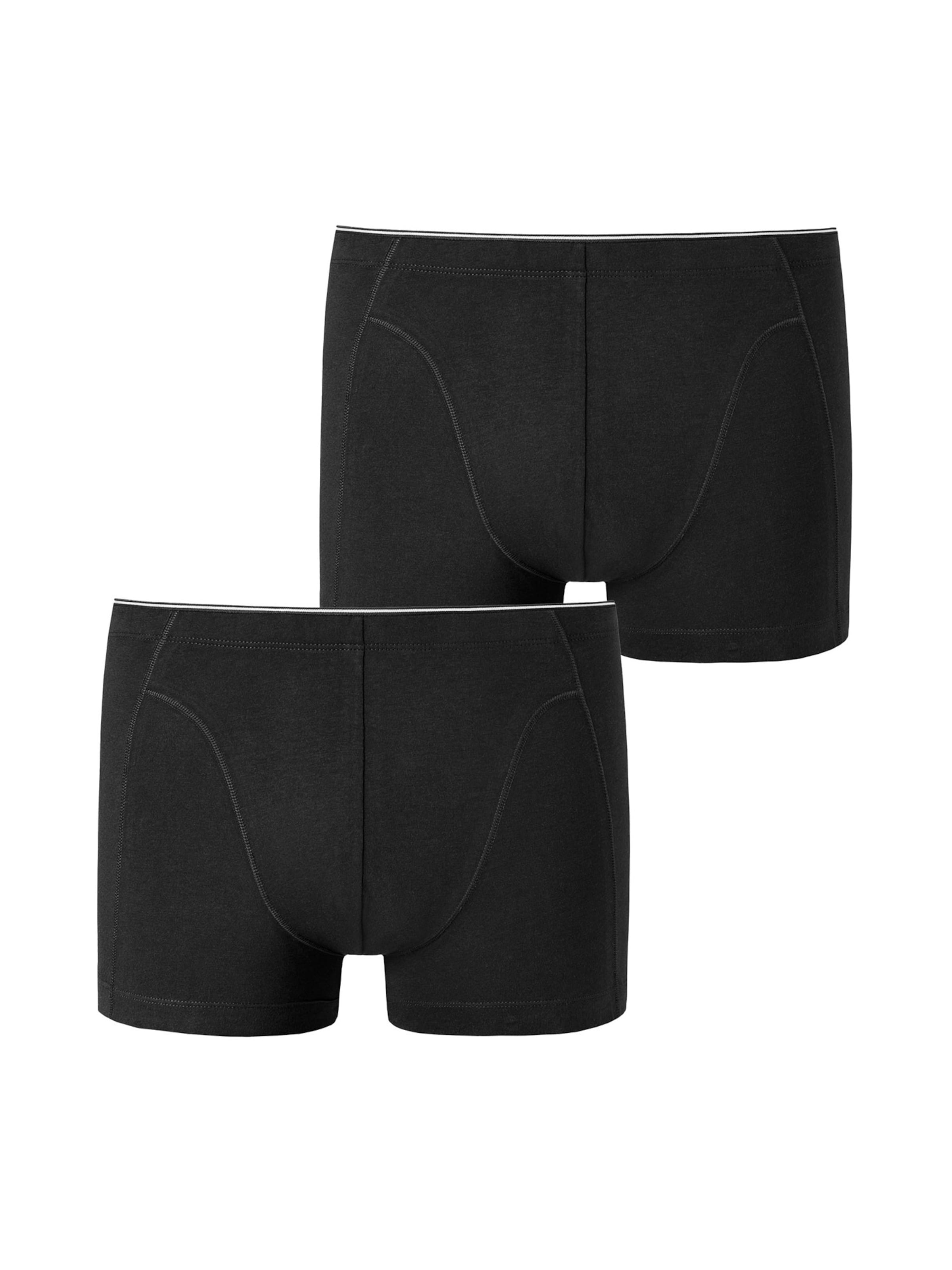 SCHIESSER Boxershorts '95/5' in Schwarz: Vorderseite