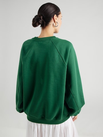 WEEKDAY Sweatshirt 'Viva' in Grün