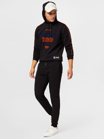 BOSS Orange Sweatshirt 'Bounce' in Schwarz