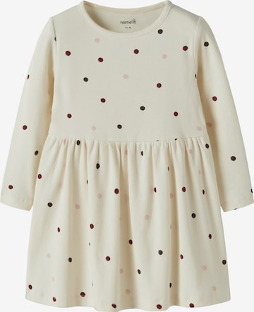 NAME IT Kleid 'NMFNUTTI' in Beige: Vorderseite