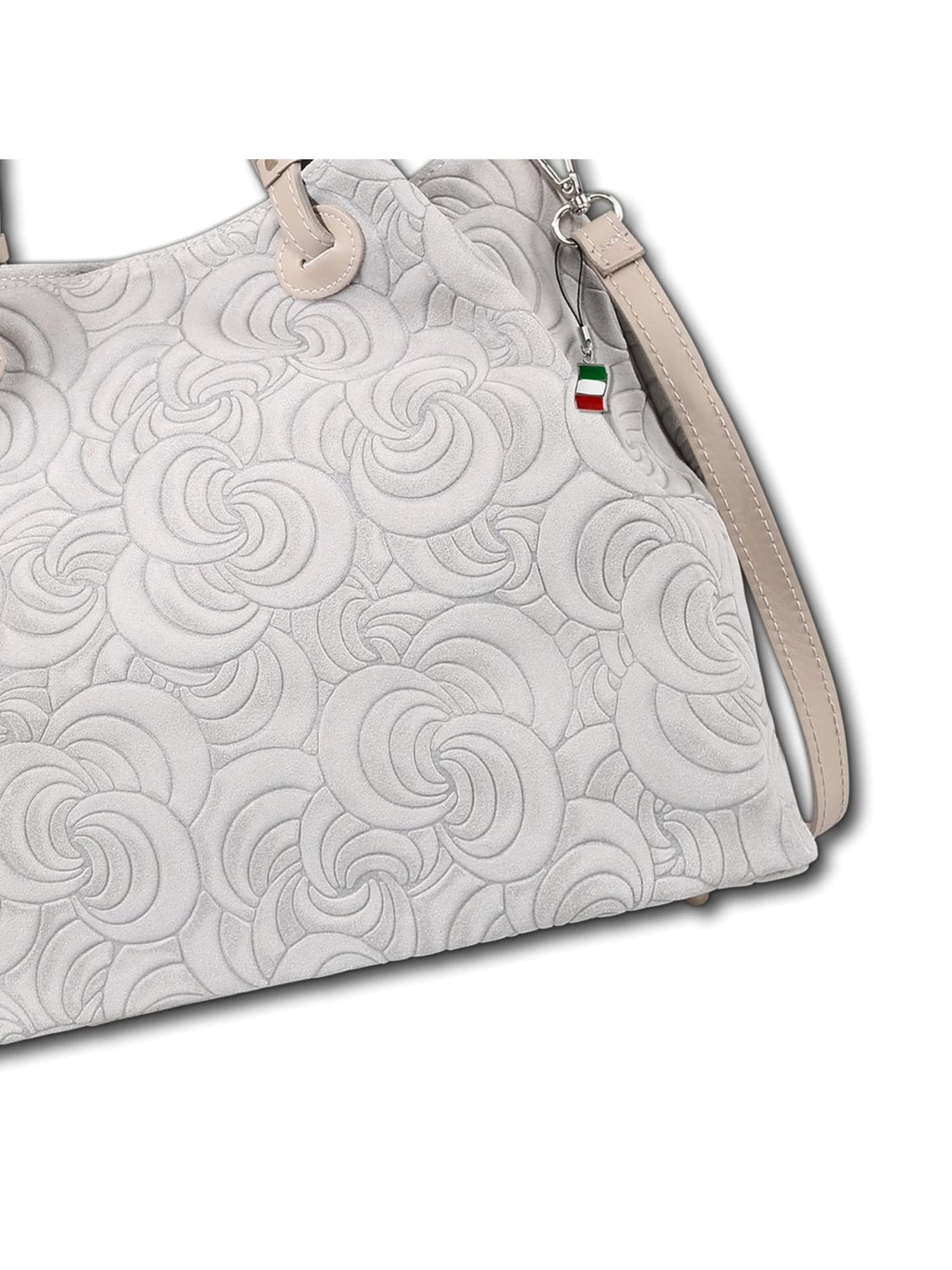 Florence Schoudertas in Grijs