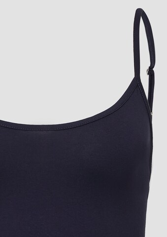 s.Oliver BLACK LABEL Top in Blau