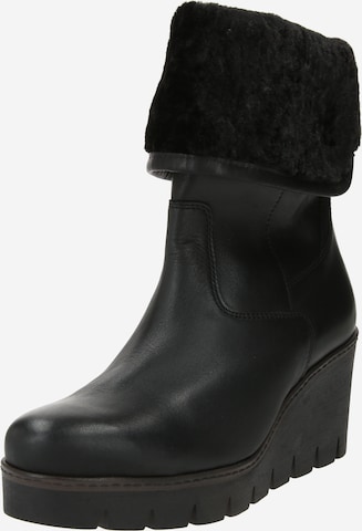 GABOR Ankle Boots in Black: front