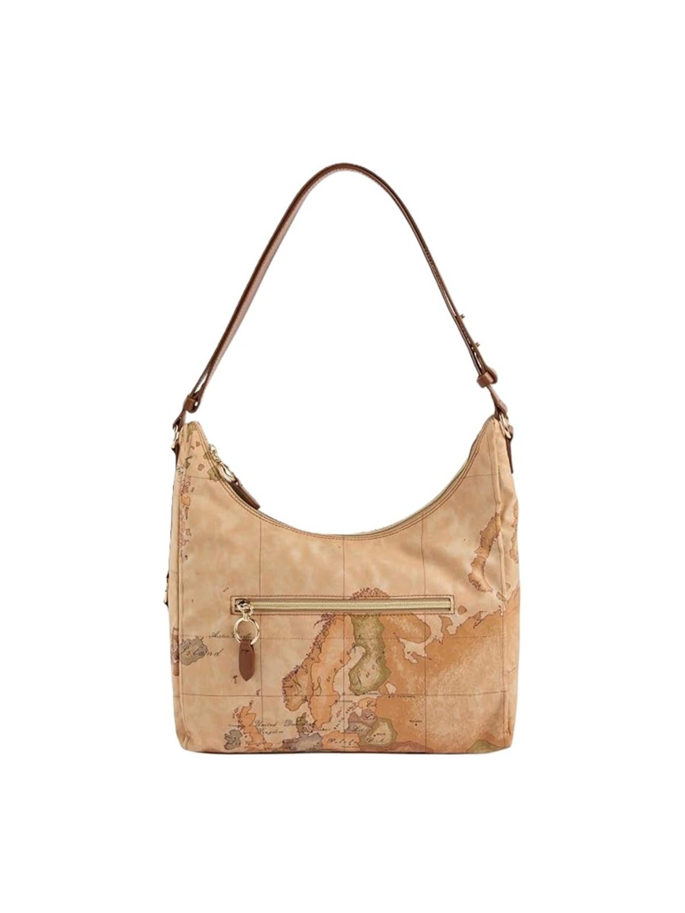 Borsa a spalla 'LLG02S578' di Alviero Martini in beige: frontale