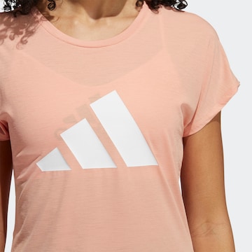 ADIDAS PERFORMANCE - Camiseta funcional en rosa