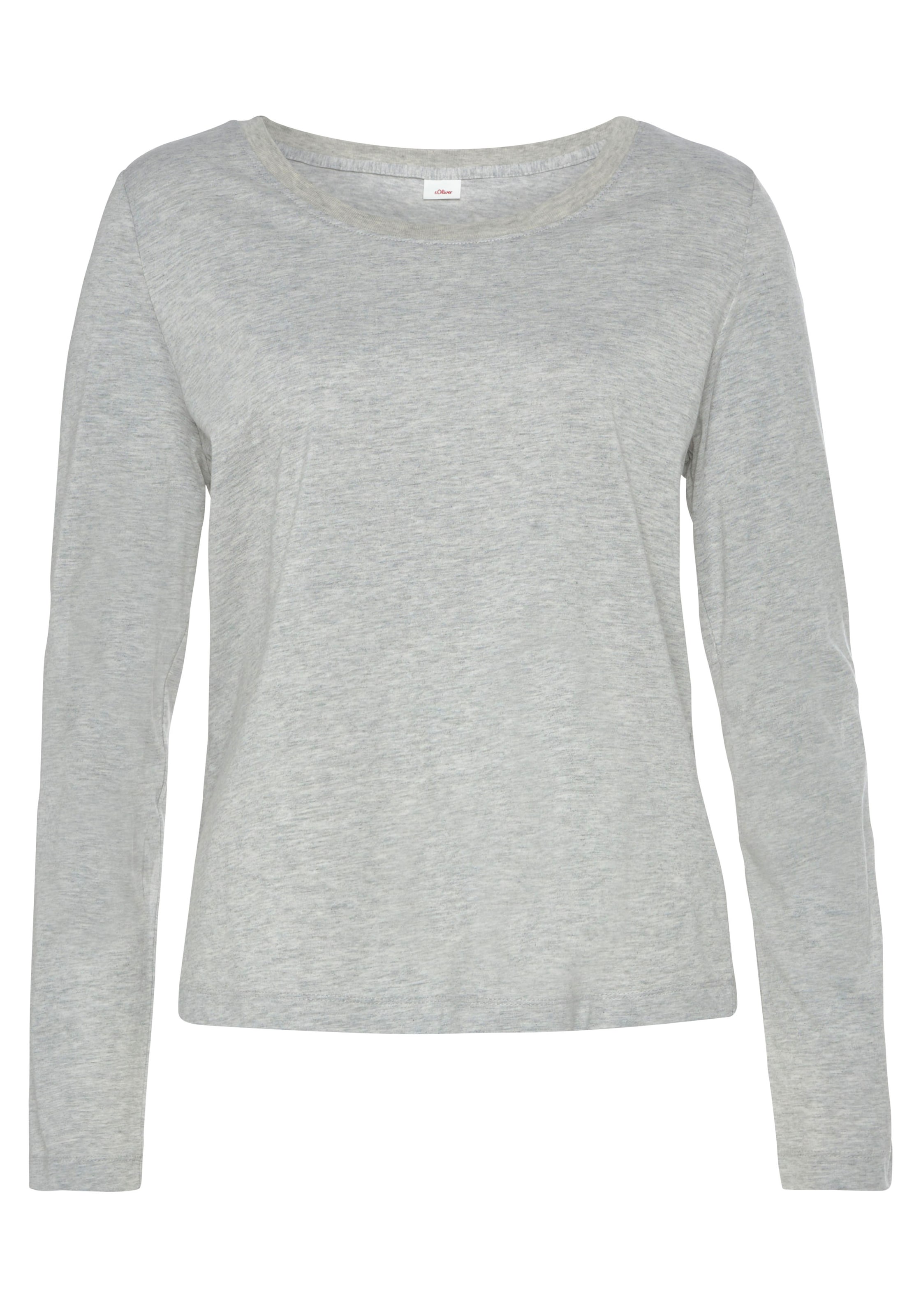 s.Oliver Sovtröja i grå: framsida