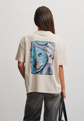T-shirt 'Trani' Pegador en beige : devant