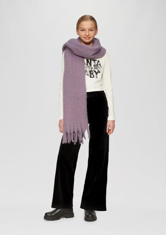 Wide Leg Pantalon s.Oliver en noir : devant