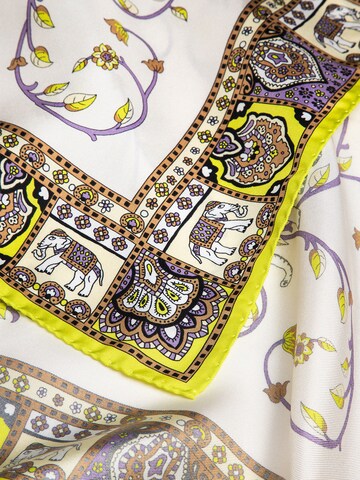 Roeckl Wrap 'Elephant Garden' in Yellow