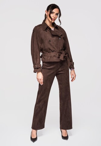 Ombre Tussenjas in Bruin