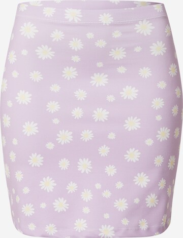 ABOUT YOU x Sharlota Skirt 'Ariana' in Purple: front