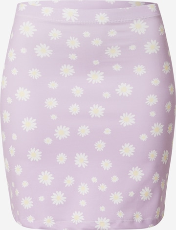 ABOUT YOU x Sharlota Skirt 'Ariana' in Purple: front