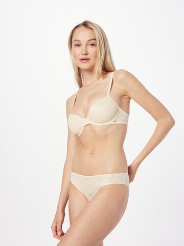 Slip 'Marquisette' di Calvin Klein Underwear in beige
