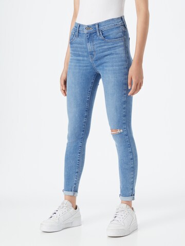 LEVI'S ® Skinny Jeans '720™ High Rise Super Skinny' in Blauw: voorkant