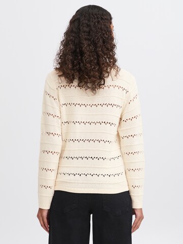 Pullover 'IHLALUHA' di ICHI in beige