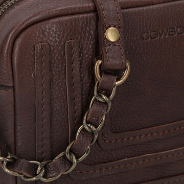 Cowboysbag Schoudertas 'Chained Feltham' in Bruin