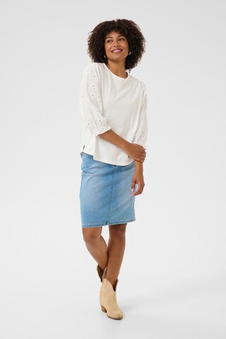 Chemisier Cream en blanc