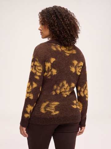 Fiorella Rubino Sweater in Brown