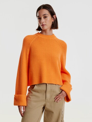 EDITED Sweater 'Brittany' in Orange: front