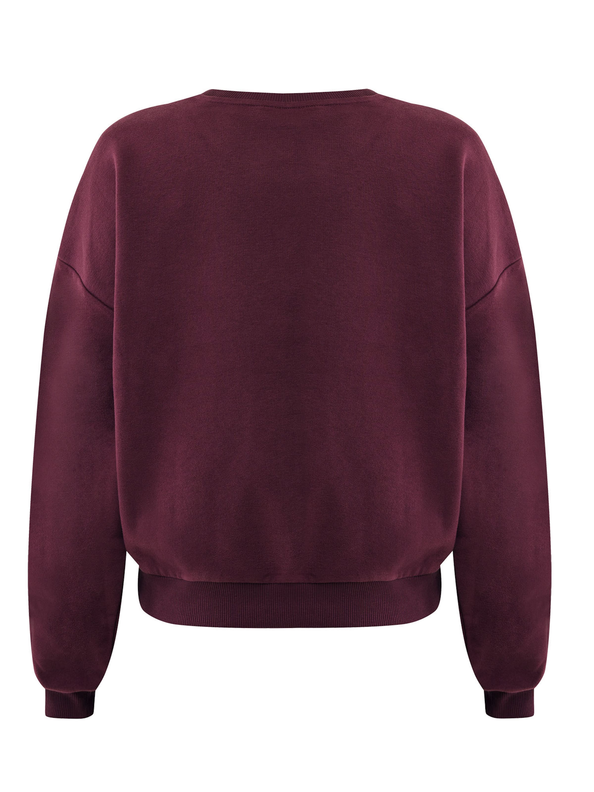 MEXX Μπλούζα φούτερ 'Oleander' σε κόκκινο