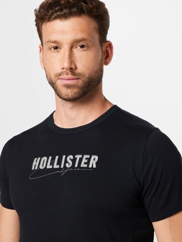 T-Shirt HOLLISTER en noir