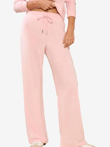 Lipsy Wide leg Παντελόνι σε ροζ: μπροστά