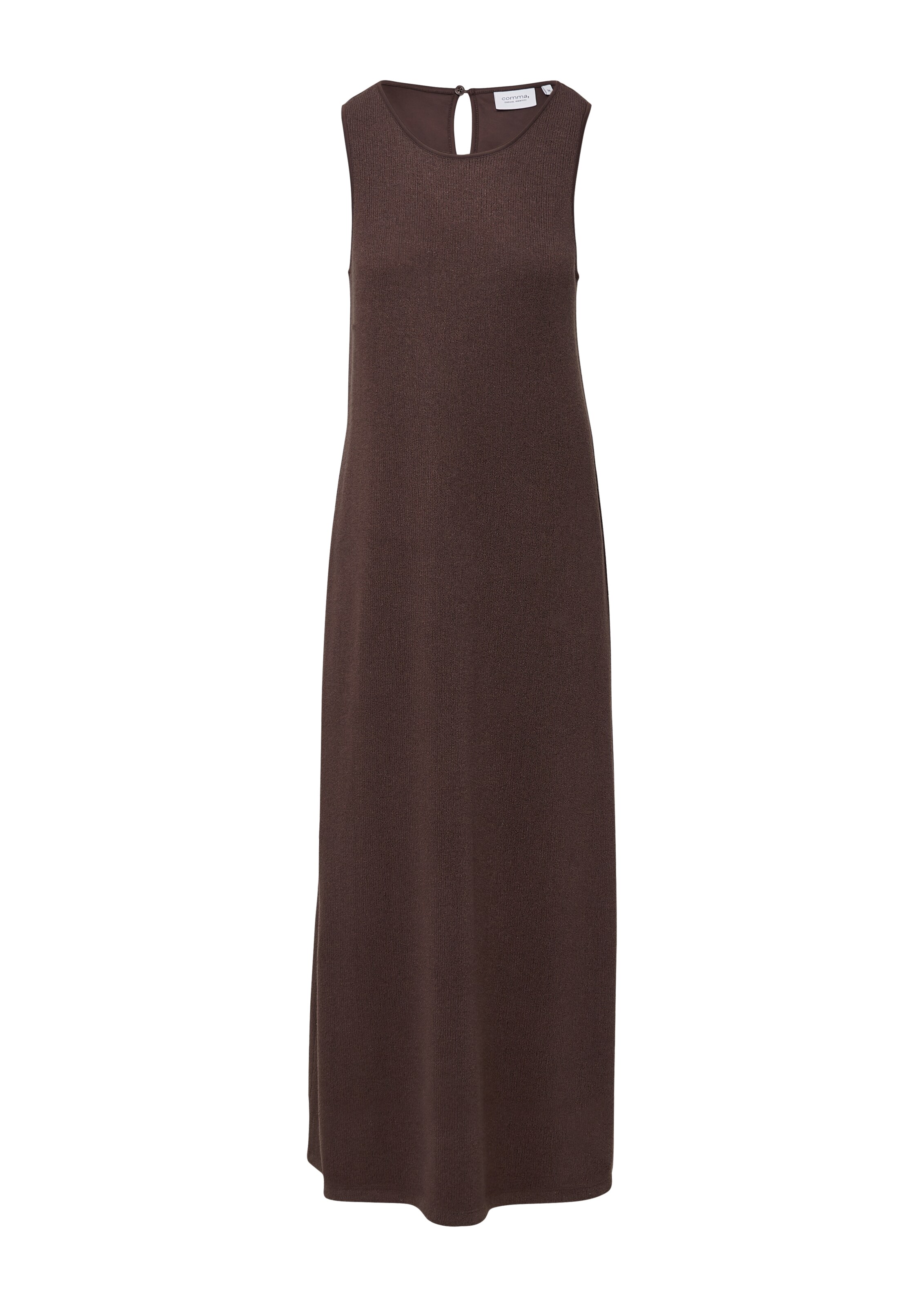 comma casual identity Kleid in Braun: Vorderseite