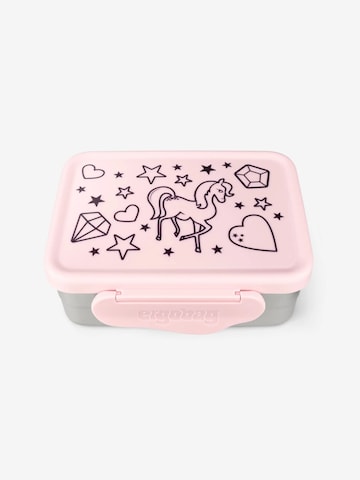 ergobag Bag 'Brotdose Edelstahl Brotdose' in Pink: front