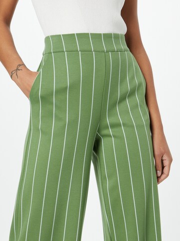 Wide Leg Pantalon 'Ruti' ICHI en vert
