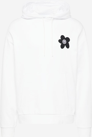 Sweat-shirt 'Nolumbine' HUGO en blanc : devant