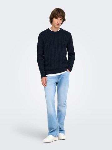 Pullover 'KIM' di Only & Sons in blu