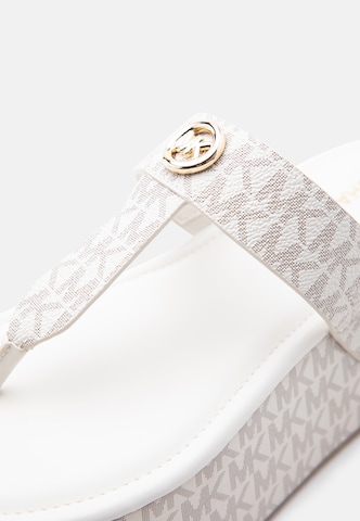 MICHAEL Michael Kors Klipklappere 'KOYA' i beige