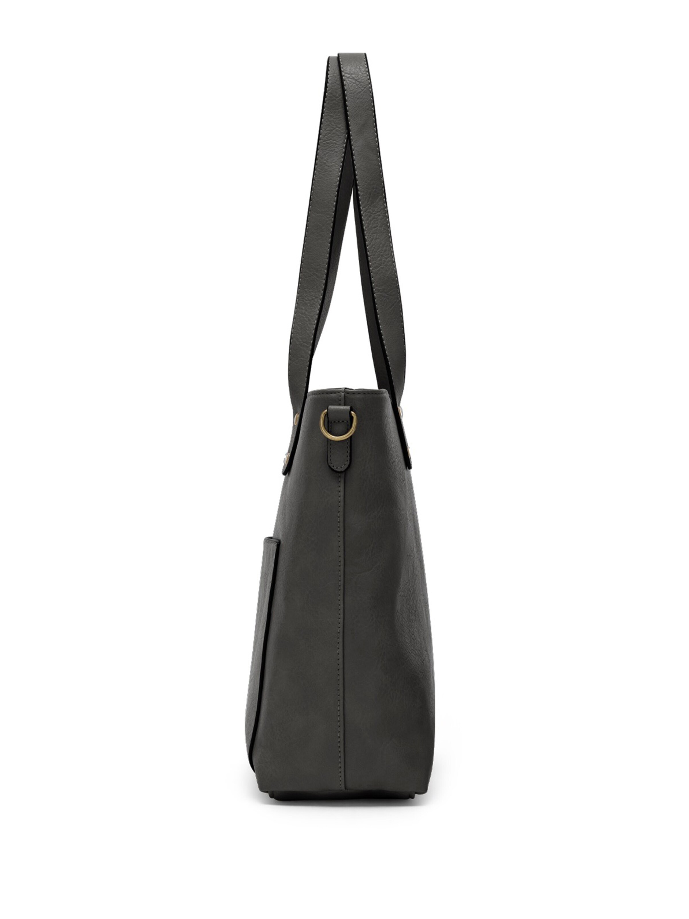 Herling Shopper 'Mauer' in Grey