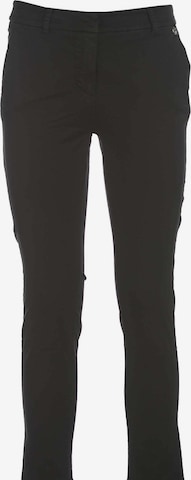 KONTATTO Regular Chino Pants in Black: front